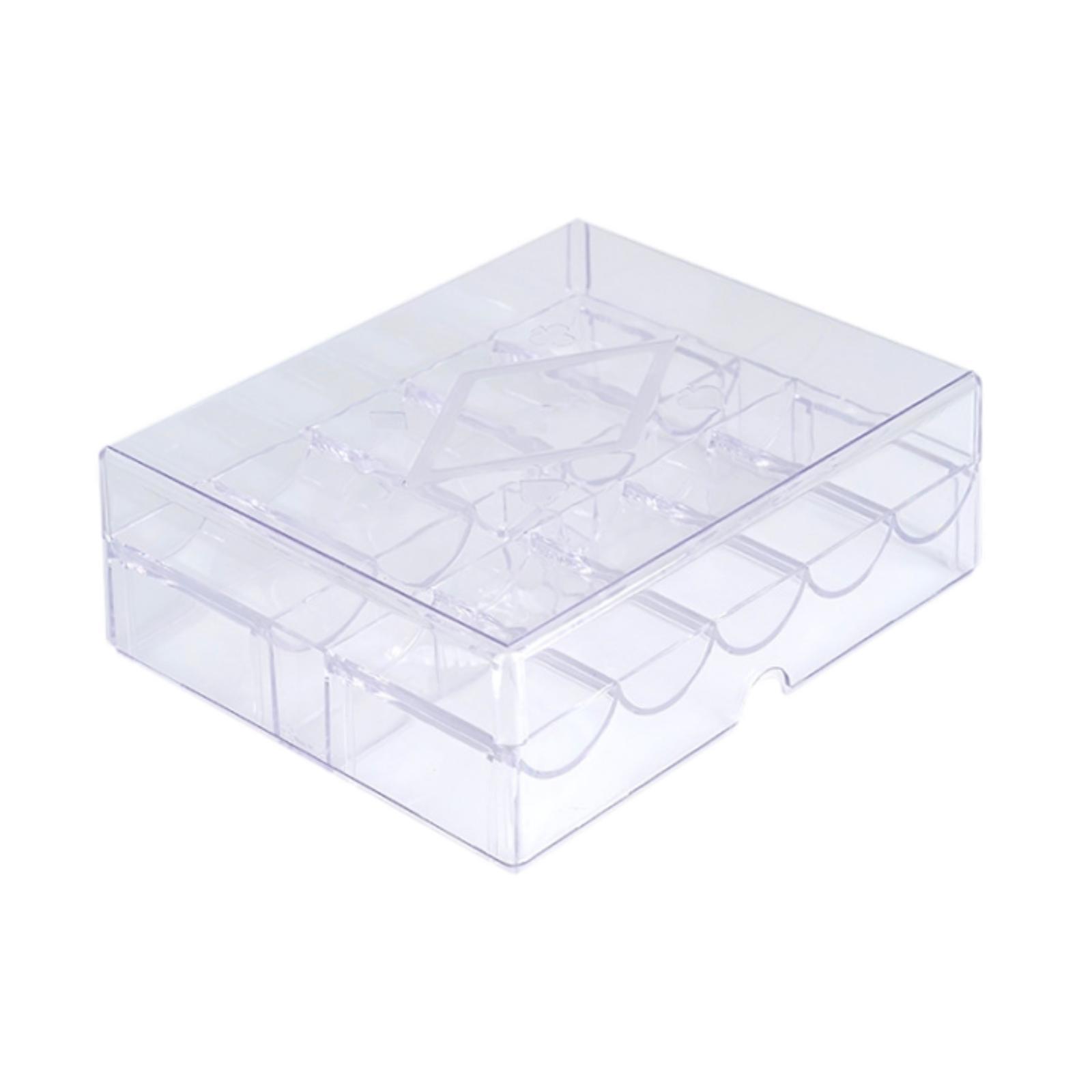 Gaming Accessories Organizer - Акриловый прозрачный чехол для чипов, контейнер-органайзер,