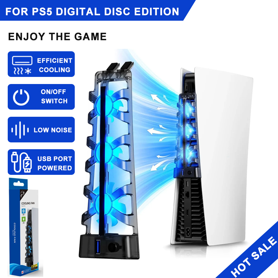 Gaming Zone Accessories - Вентилятор охлаждения для PS5 (для дисковых
