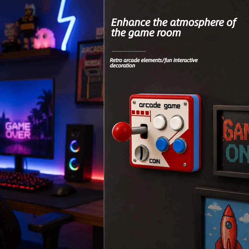Ретро-накладка на джойстик для – обзор и цена Gaming Accessories Wall